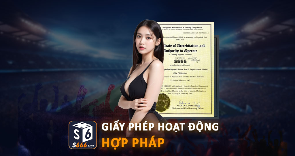 Giấy Phép Hoạt Động S666 - Cơ Sở Pháp Lý Quan Trọng